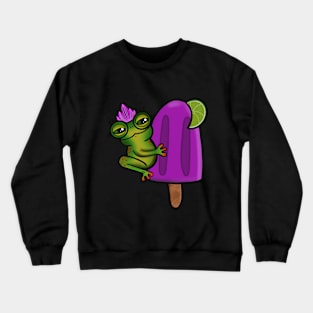 Queen Froggy Pop Crewneck Sweatshirt